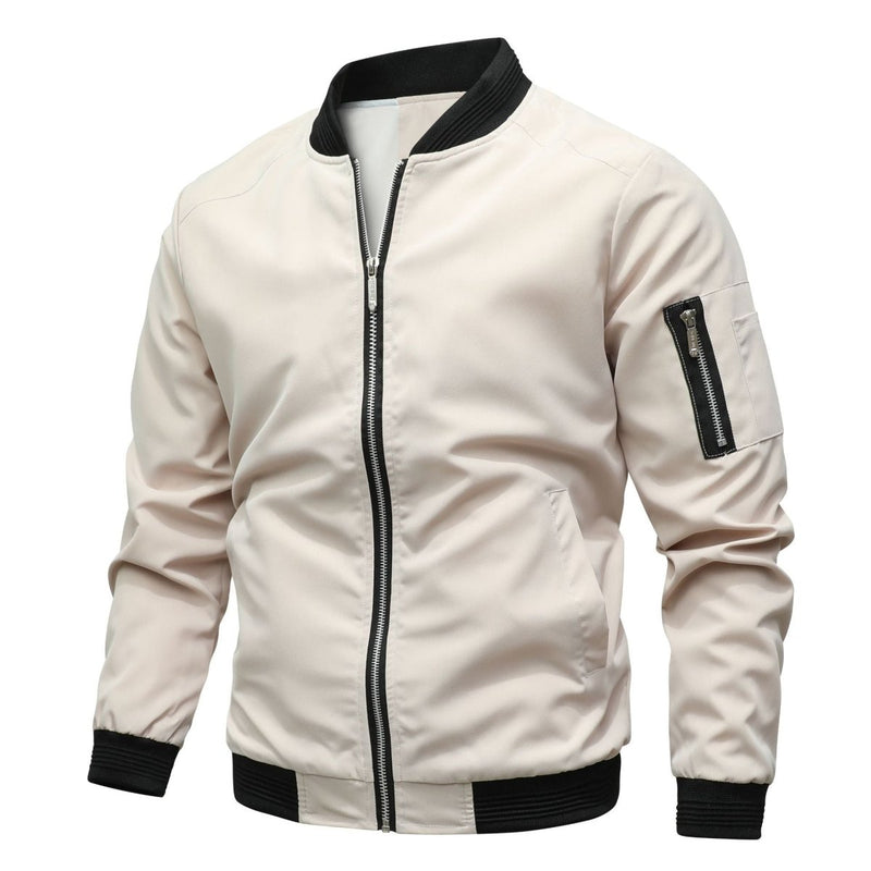 Men's Casual Regular Fit Bomber Jacket
