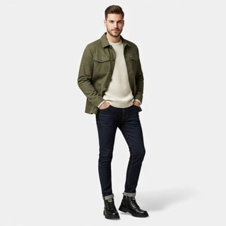 Herren Boots mit Profilsohle Robust - Cecile LavelleSchwarz