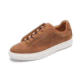 Herren Casual Low Top Sneaker - Cecile LavelleHellbraun