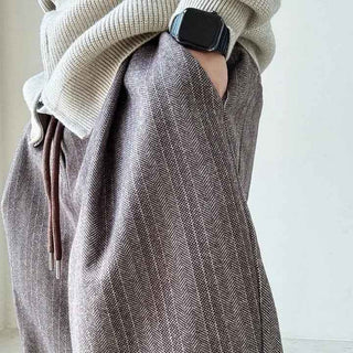Herren Freizeithose - Cecile LavelleRosenbraun