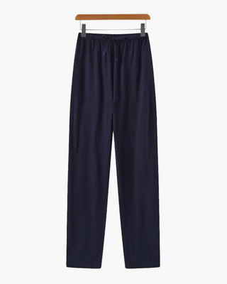 Herren Hose mit Kordelzug locker - Cecile LavelleBlau