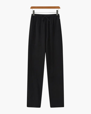Herren Hose mit Kordelzug locker - Cecile LavelleSchwarz