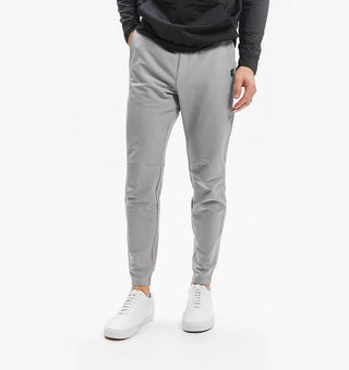 Herren Hose Slim Fit Stretch Casual - Cecile LavelleHellgrau