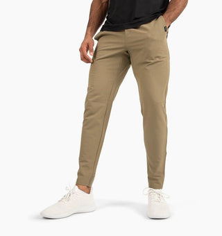 Herren Hose Slim Fit Stretch Casual - Cecile LavelleKhaki