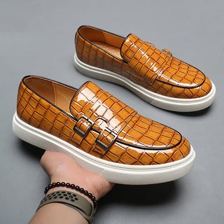 Herren Loafer Flechtoptik Slip - On - Cecile LavelleBlau