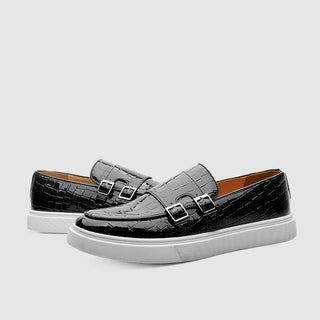 Herren Loafer Flechtoptik Slip - On - Cecile LavelleSchwarz