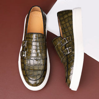 Herren Loafer Flechtoptik Slip - On - Cecile LavelleBlau