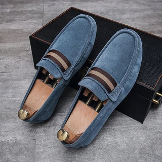 Herren Penny Loafer - Cecile LavelleBlau