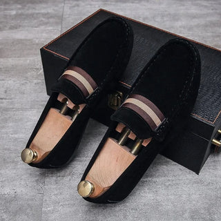 Herren Penny Loafer - Cecile LavelleSchwarz