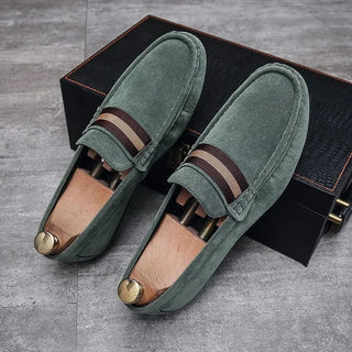 Herren Penny Loafer - Cecile LavelleGrün