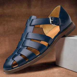 Herren Sandalen Sommer mit Geschlossener Zehenpartie - Cecile LavelleBlau