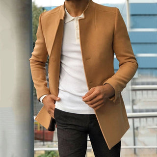 Herren Übergangsmantel Elegant - Cecile LavelleBraun