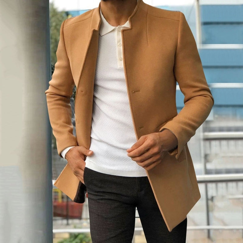 Elegant Transitional Coat for Men