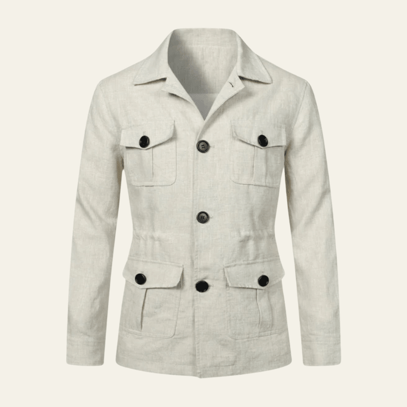 Men's Transitional Jacket with Pockets Modern