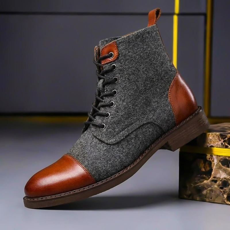 Men's Lace-Up Ankle Boots