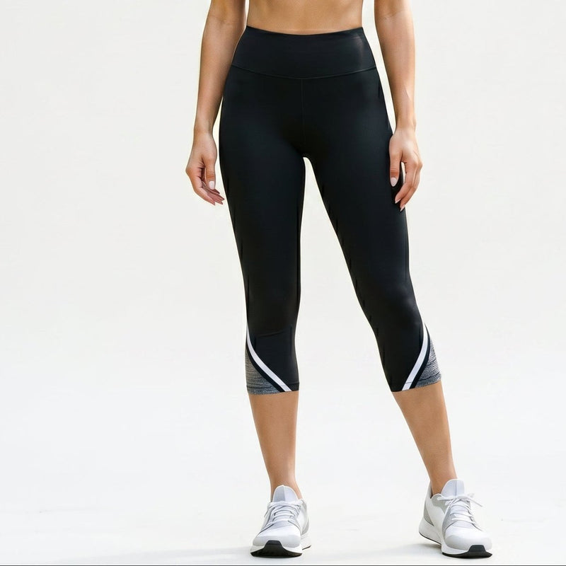 High-waisted capri leggings with comfortable stretch fit