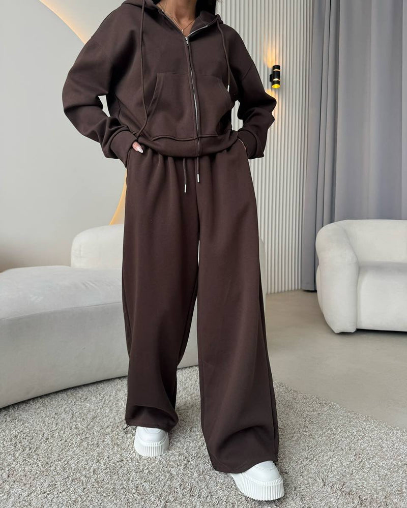 Women's Two-Piece Oversized Tracksuit