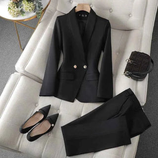 Hosenanzug Damen Elegant - Cecile LavelleSchwarz