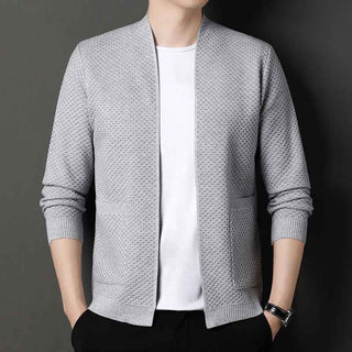 Jacquard Blazer Herren - Cecile LavelleGrau