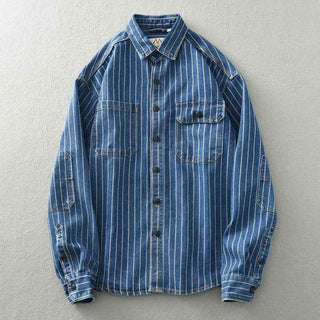 Jeans Hemd Herren - Cecile LavelleBlau