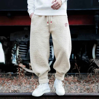 Jogginghose Herren Fleece - Cecile LavelleBeige