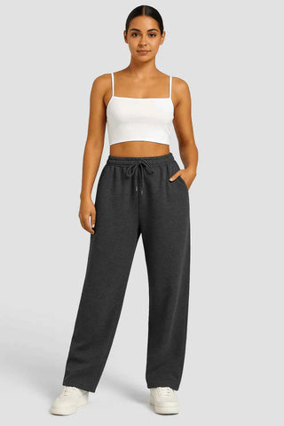 Jogginghose mit schmalem Bein - Cecile LavelleWeiß