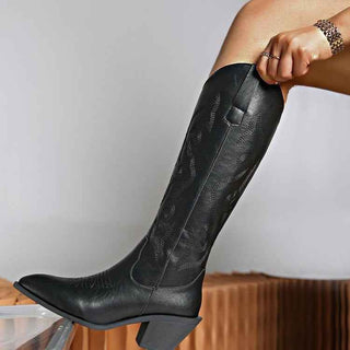 Klassische Cowboystiefel - Cecile LavelleBeige