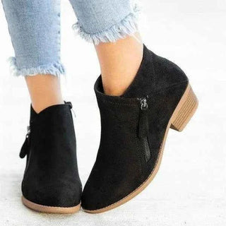 Klassische Stiefelette Damen - Cecile LavelleHellblau