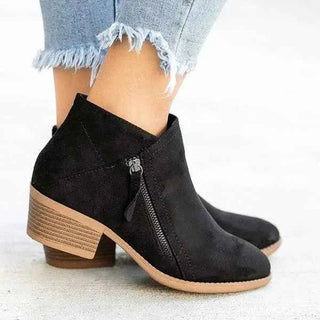 Klassische Stiefelette Damen - Cecile LavelleSchwarz