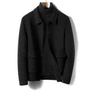 Klassische Zip - Jacke Herren - Cecile LavelleSchwarz