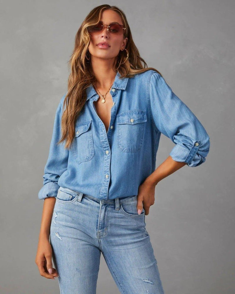Classic Denim Shirt for Women