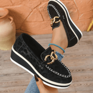 Lässige Slipper Bequeme Stilvolle Schuhe - Cecile LavelleSchwarz