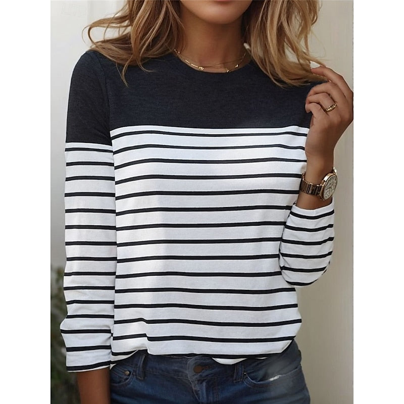 Women's Striped Jumper