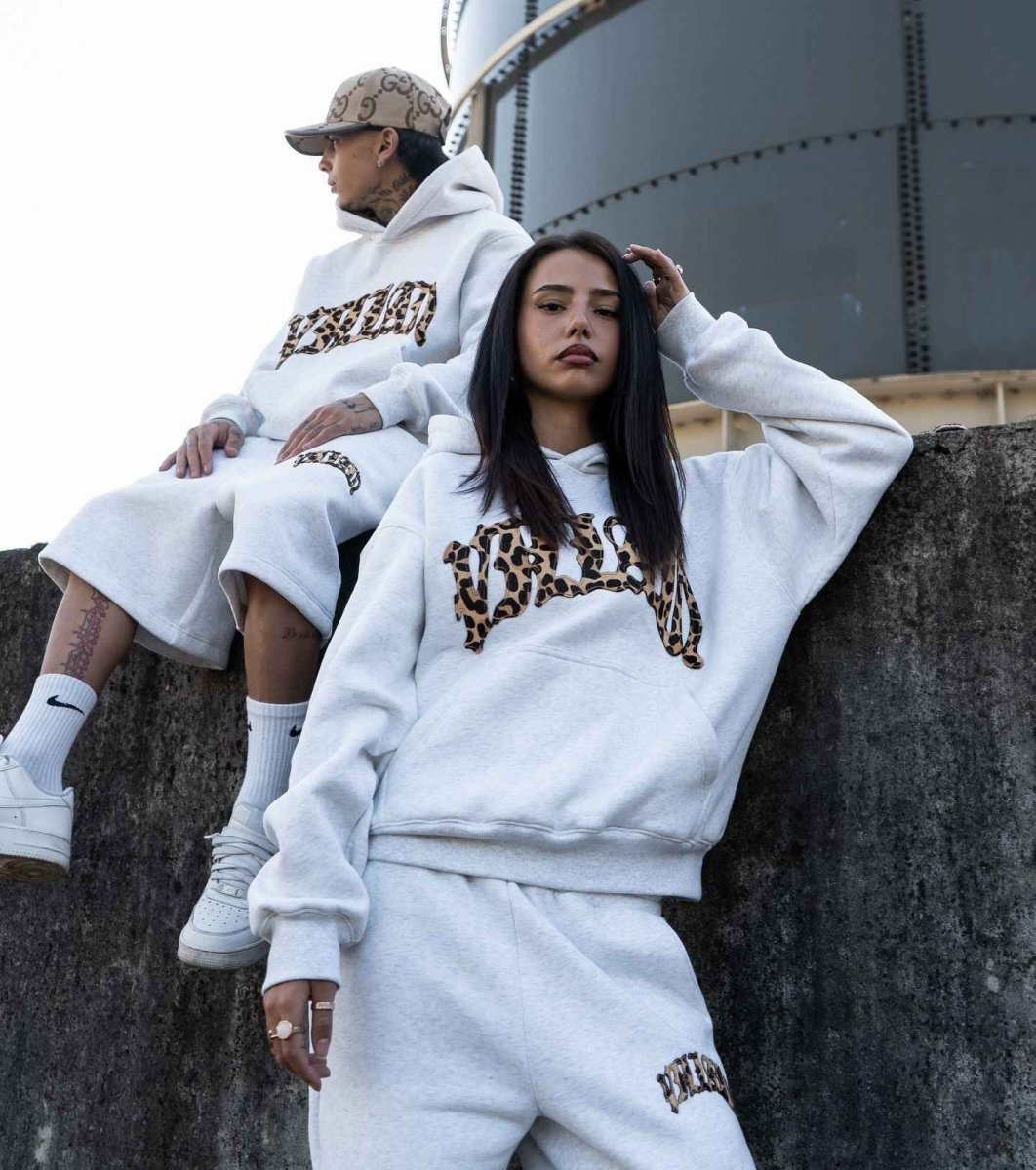 Leopard Hoodie for Women | Oversize Hooded Sweatshirt with Leo