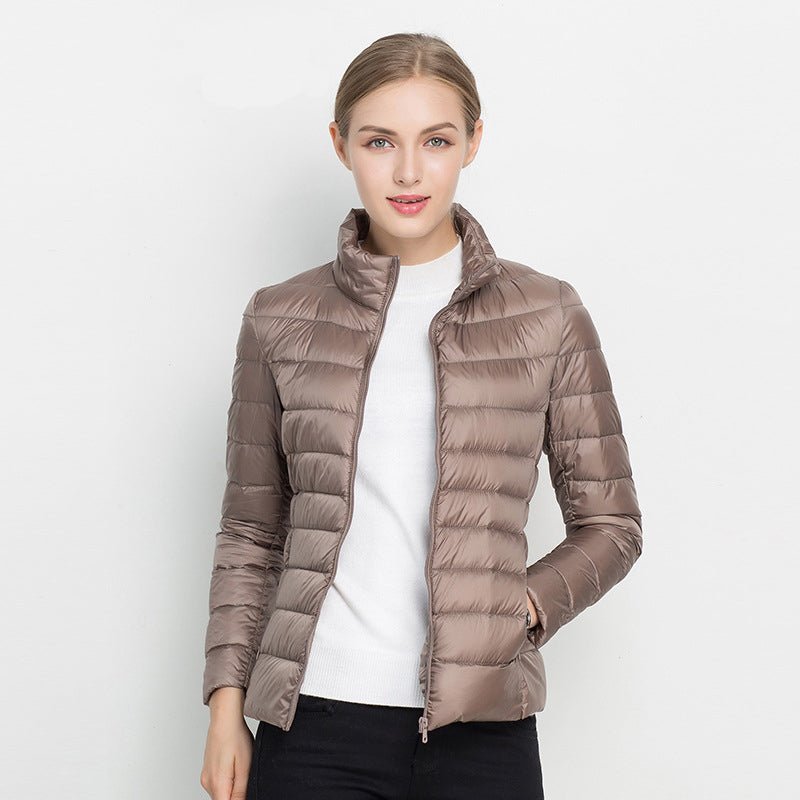 Lightweight Quilted Jacket Women Short