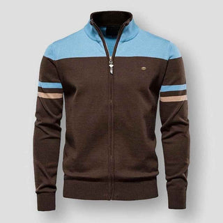 Leichte Strickjacke Herren - Cecile LavelleHellblau