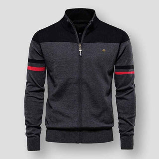 Leichte Strickjacke Herren - Cecile LavelleSchwarz