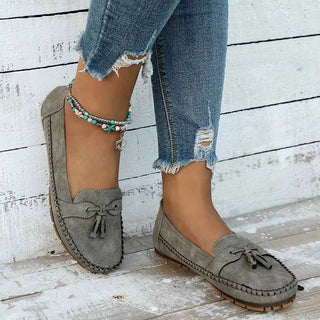 Loafers Damen mit Schleife - Cecile LavelleBlau