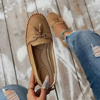 Loafers Damen mit Schleife - Cecile LavelleBlau