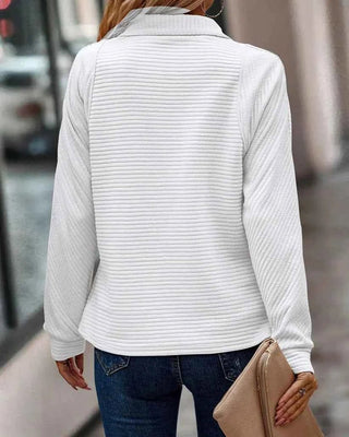 Locker sitzender Rollkragenpullover - Cecile LavelleWeiß