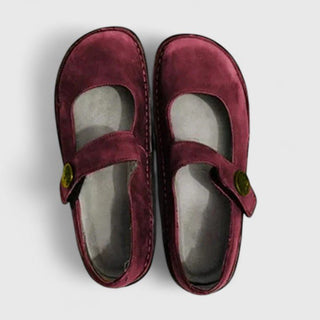 Mary Jane Schuhe Damen mit Riemen - Cecile LavelleGrün