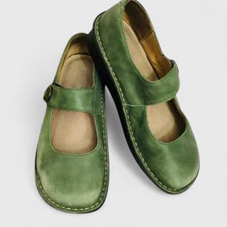 Mary Jane Schuhe Damen mit Riemen - Cecile LavelleGrün