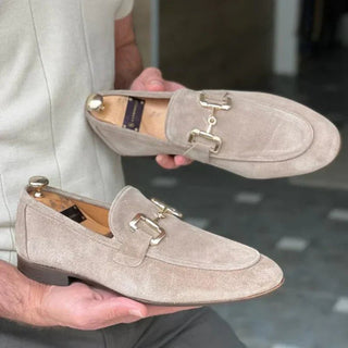 Minimalistische Slip - On Loafer Modern - Cecile LavelleBeige