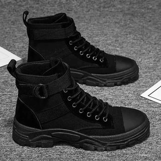 Motorradstiefel Herren - Cecile LavelleSchwarz
