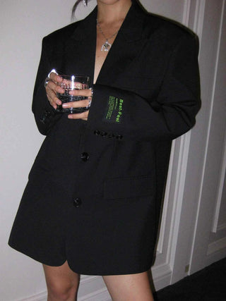 Oversize Blazer Damen - Cecile LavelleSchwarz