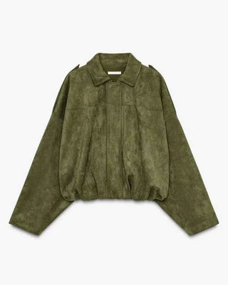 Oversize Jacke Damen - Cecile LavelleBraun
