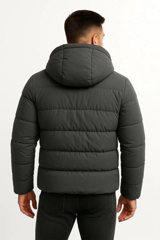 Pufferjacke Herren Mit Kapuze - Cecile LavelleBlau