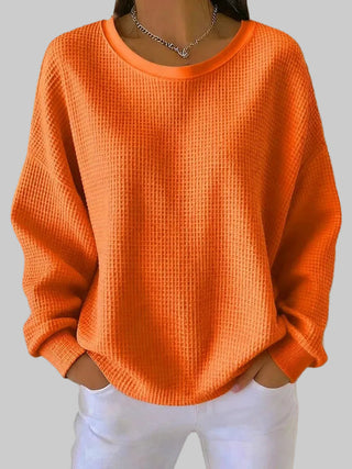 Pullover Damen Oversized in Orange