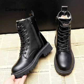 Schwarze Winterstiefel - Cecile LavelleSchwarz