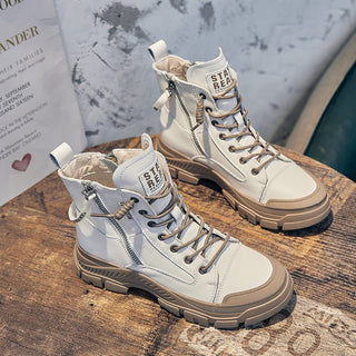 Sneaker - Boots Damen - Cecile LavelleBeige